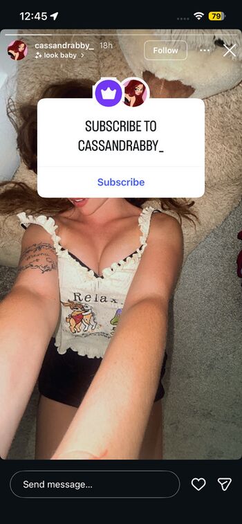 🔥 Cassandrabby page leaked private photo uncensored full