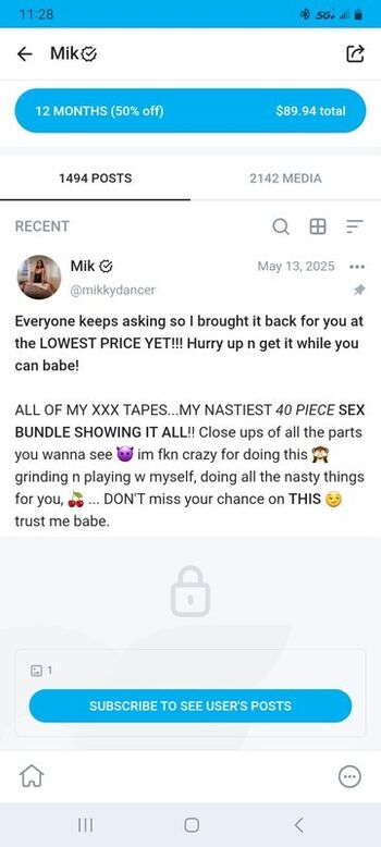 🔥 Mikailadancer leaked private photo uncensored full