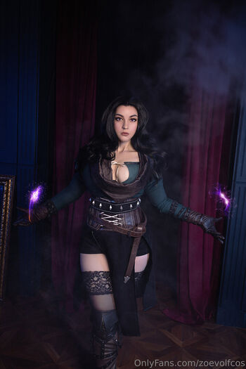 🔥 Zoe volf cosplay  page leaked private photo uncensored full