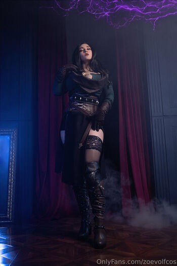 🔥 Zoe volf cosplay  page leaked private photo uncensored full